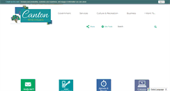 Desktop Screenshot of canton-mi.org