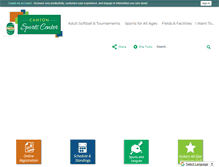 Tablet Screenshot of csc.canton-mi.org